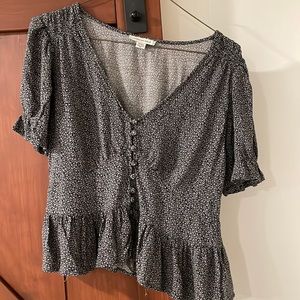 American eagle Peplum Top